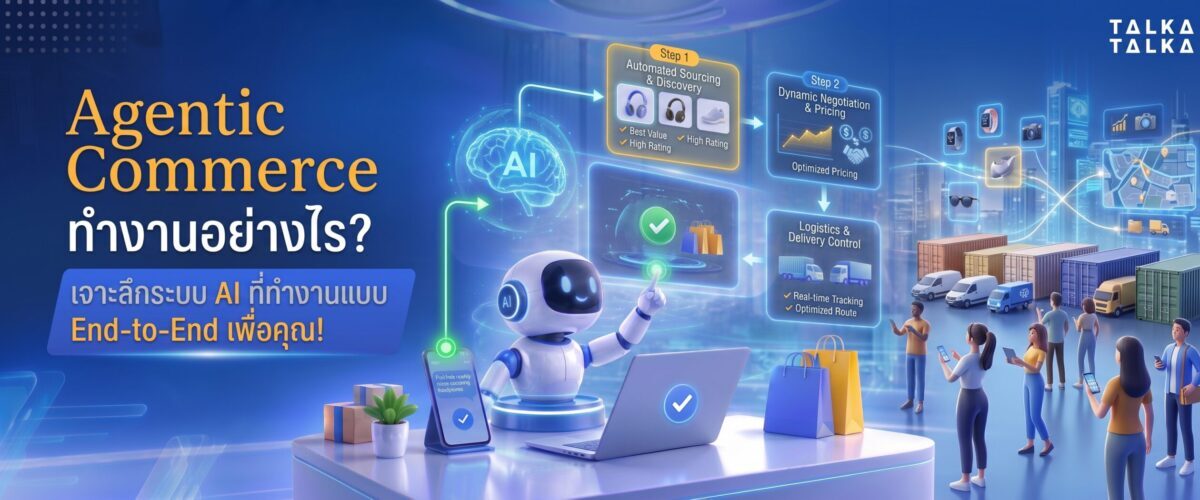 Agentic Commerce ทำงานอย่างไร?