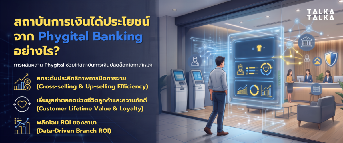 สถาบันการเงินได้ประโยชน์ จาก Phygital Banking อย่างไร?